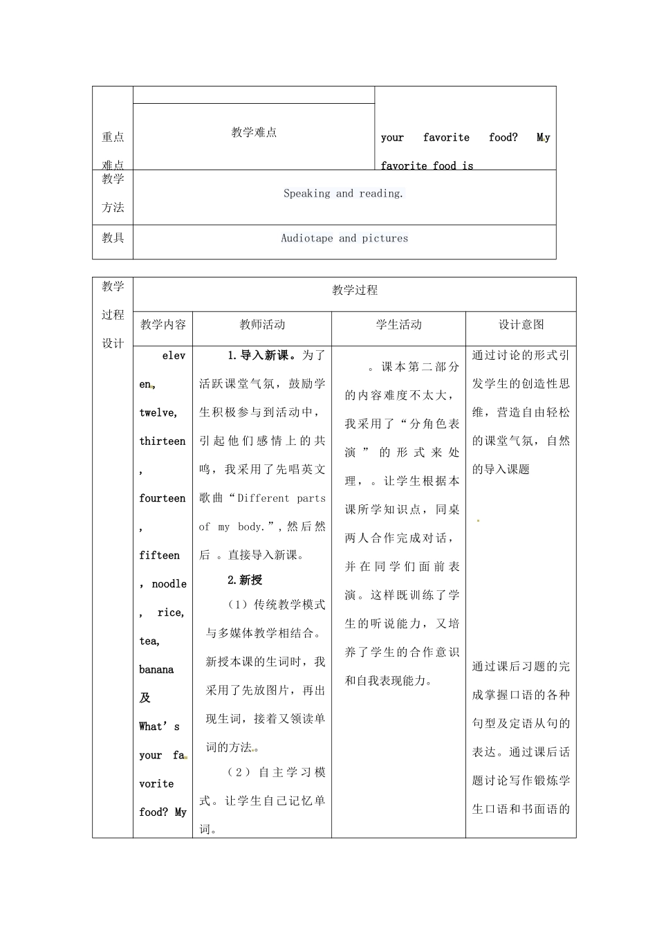 甘肃省白银市会宁县枝阳初级中学七年级英语下册《Lesson 23 The Corner Store》教案 冀教版_第2页