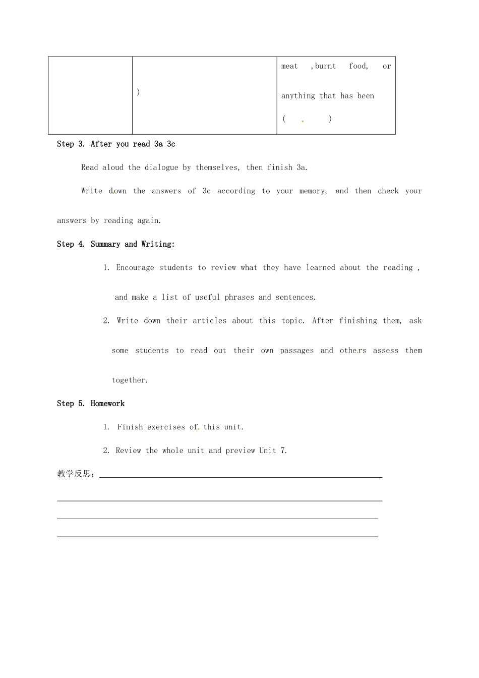 黑龙江省铁力市第五中学九年级英语全册 Unit 6 I like music that I can dance to Period 2教案 人教新目标版_第2页