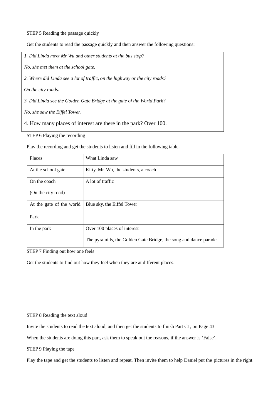 牛津版八年级英语Unit 3 A Day Out(2)READING I_第2页