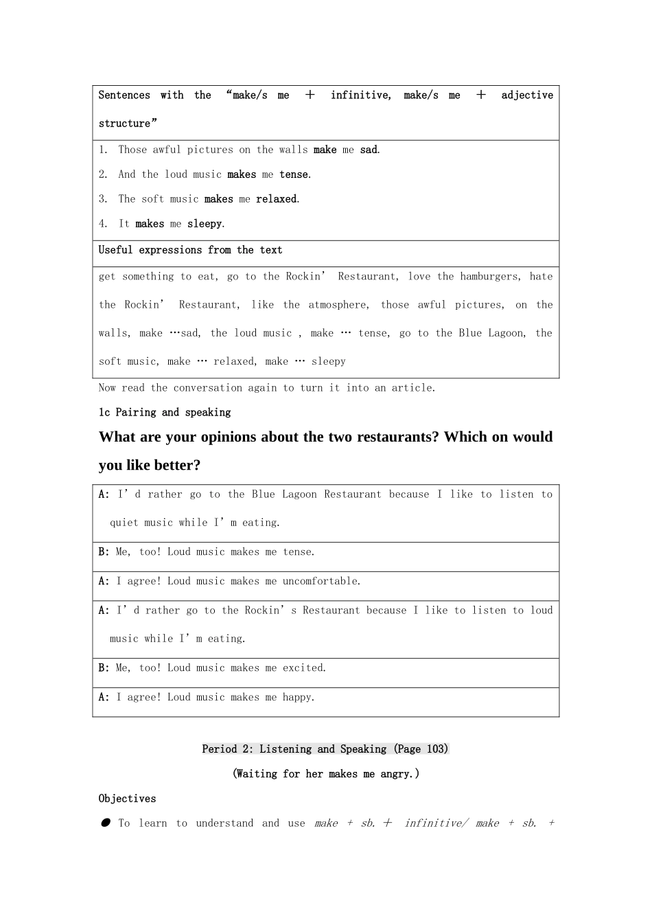 青海省青海师大附属第二中学九年级英语《Unit 13》教案 人教新目标版_第3页