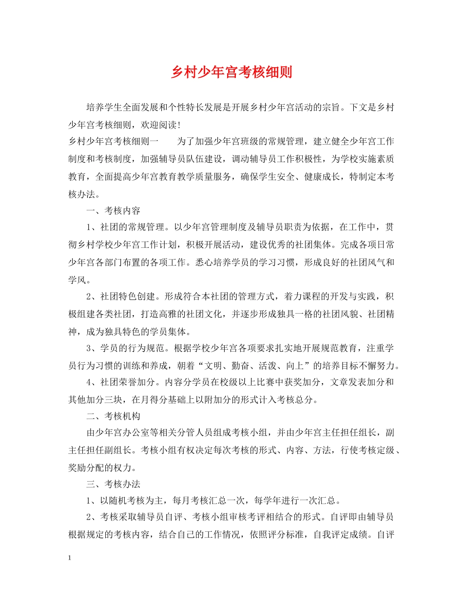 乡村少年宫考核细则_第1页