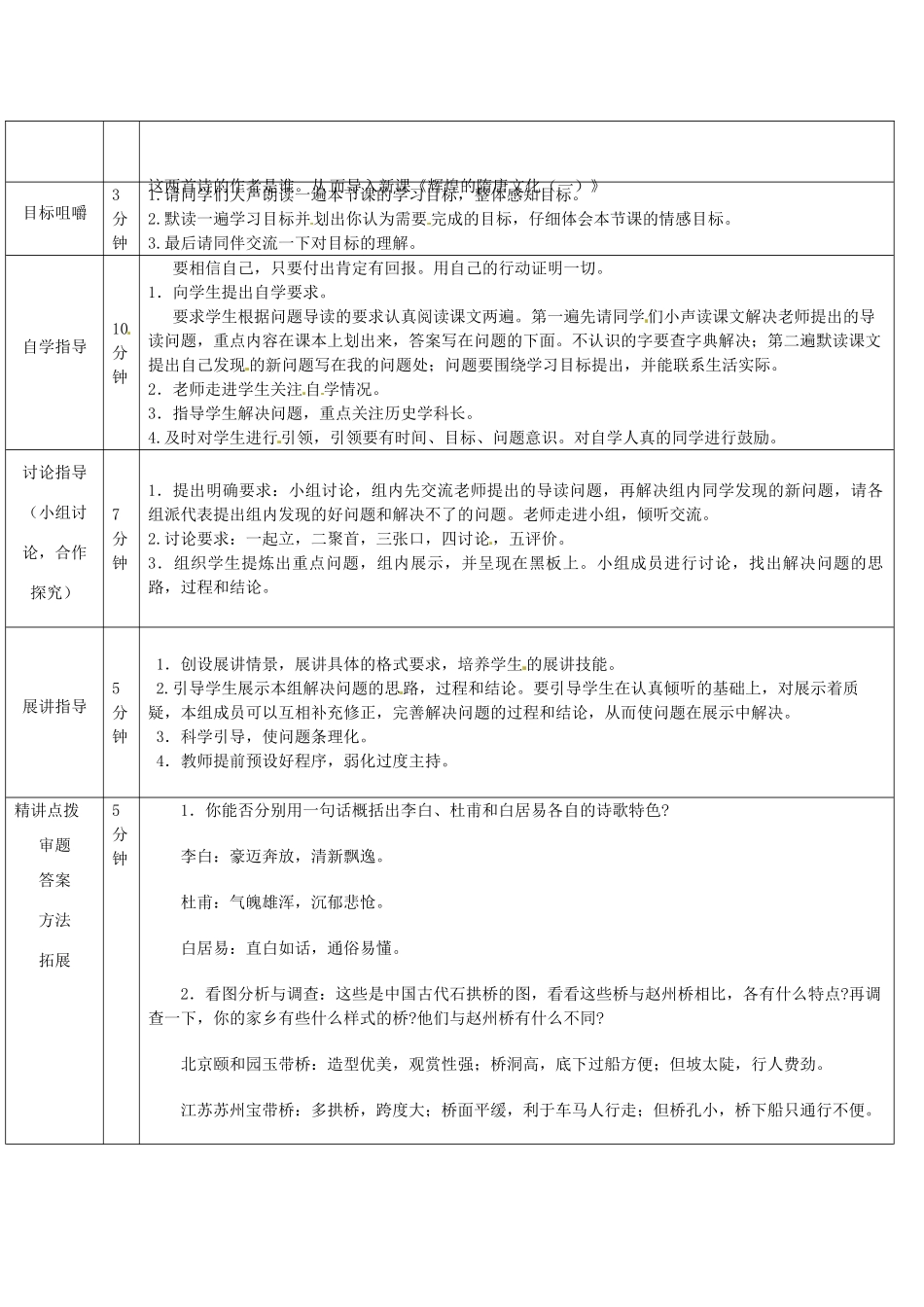 山东省济阳县竞业园学校七年级历史下册 第7课 辉煌的隋唐文化（一）导学案 新人教版_第2页