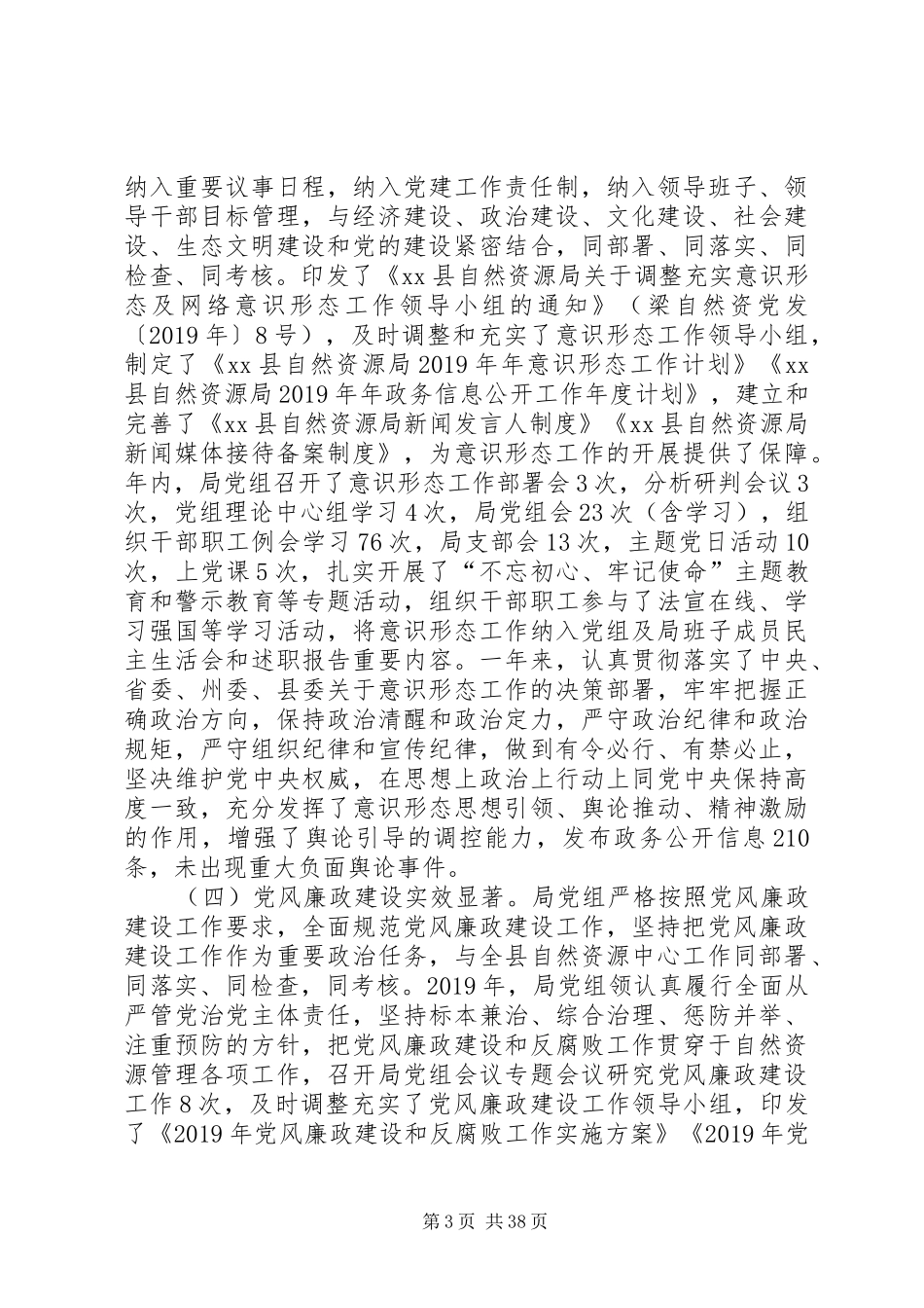 县自然资源局年度工作总结五篇 _第3页