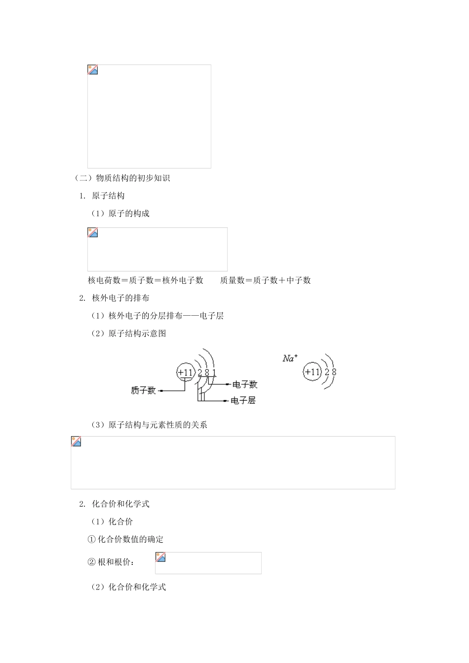 九年级化学下册：化学基本概念和原理（上）学案（人教新课标版）_第2页