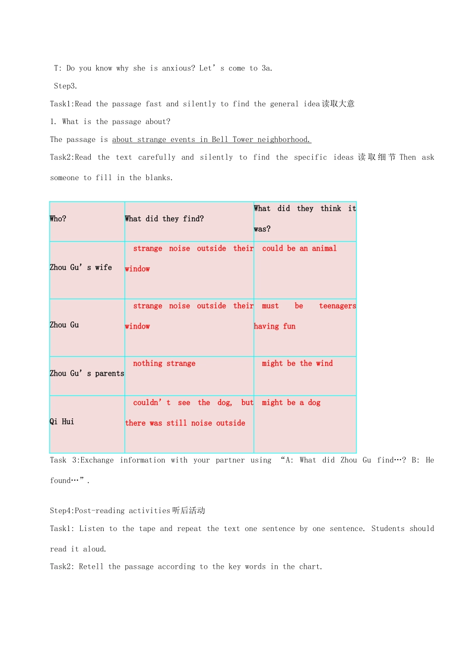 （水滴系列）九年级英语全册 Unit 5 It must belong to Carla（第5课时）教案 人教新目标版-人教新目标版初中九年级全册英语教案_第2页