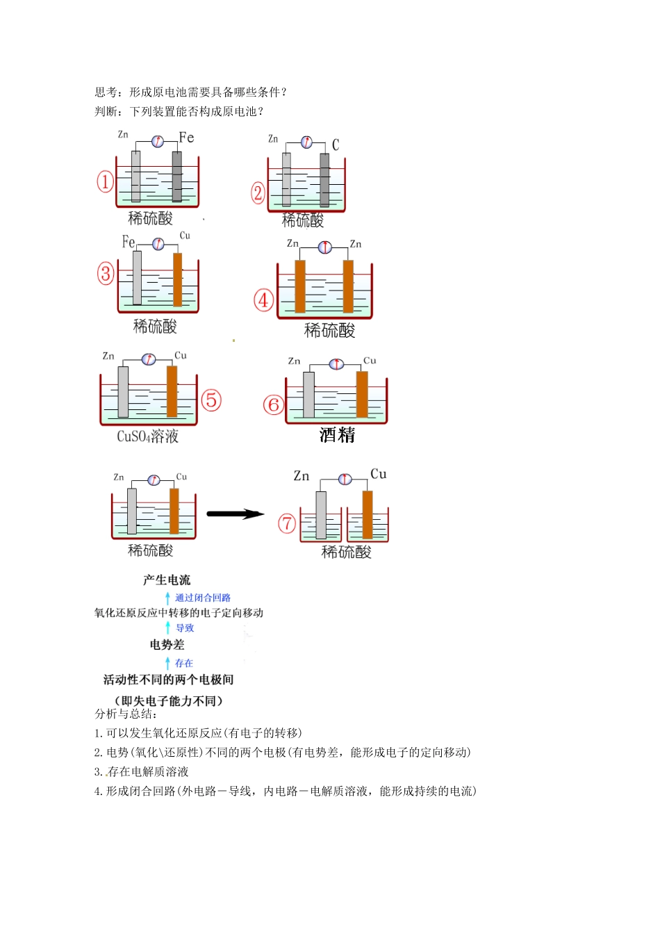 高中化学 第二章 第二节 化学能与电能学案 新人教版选修2-新人教版高三选修2化学学案_第2页