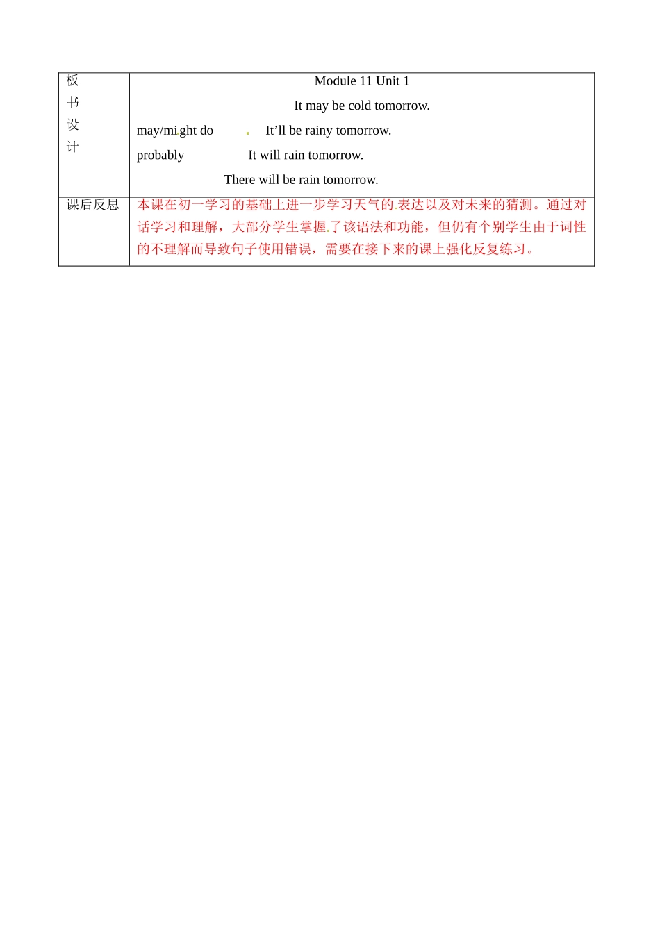 辽宁省大连市第七十六中学八年级英语上册《Module1 Unit1 Try not to translate every word》教案 外研版_第3页