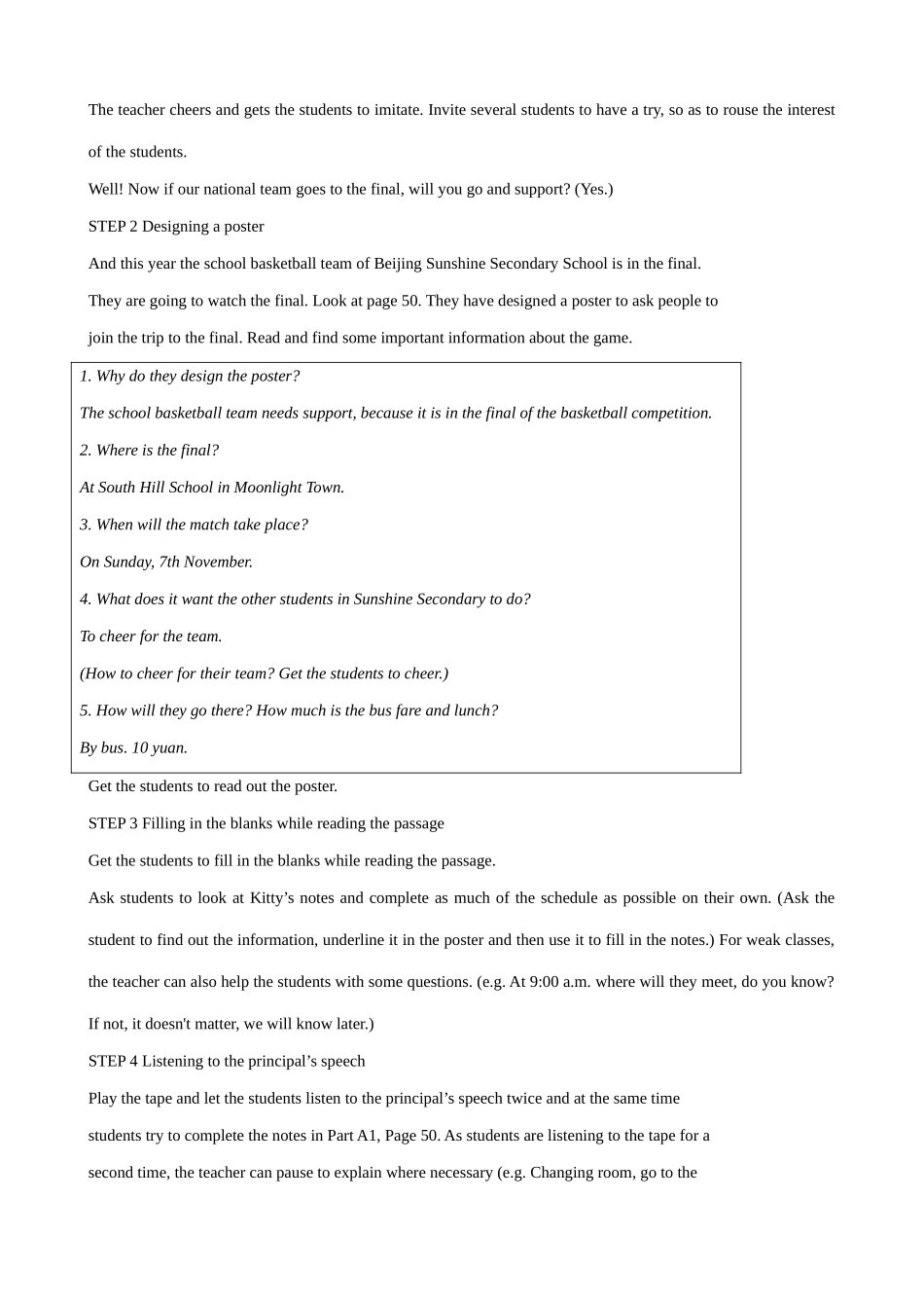 牛津版八年级英语Unit 3 A Day Out(7)INTEGRATED SKILLS_第2页