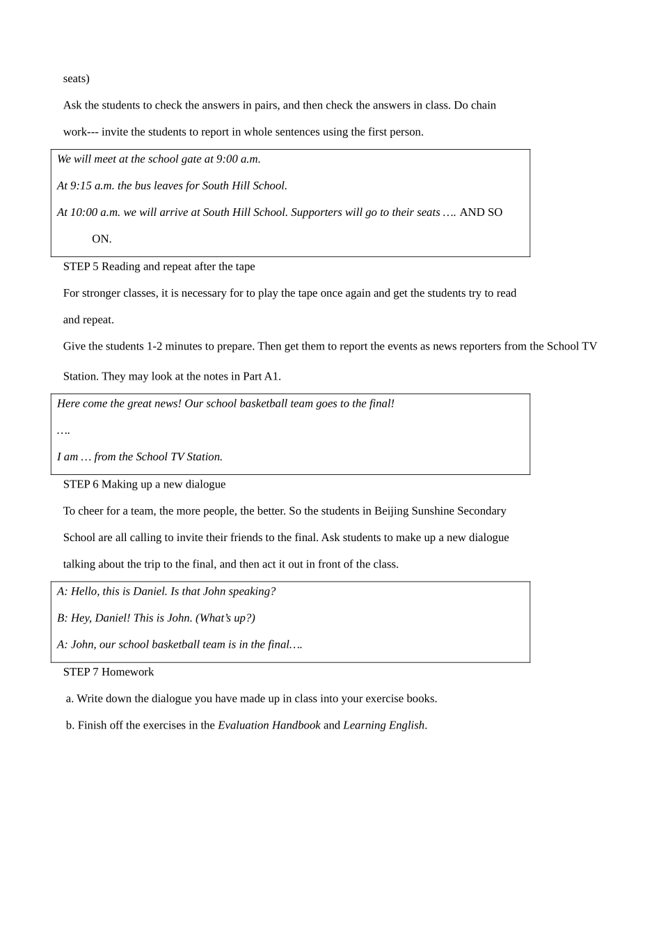 牛津版八年级英语Unit 3 A Day Out(7)INTEGRATED SKILLS_第3页