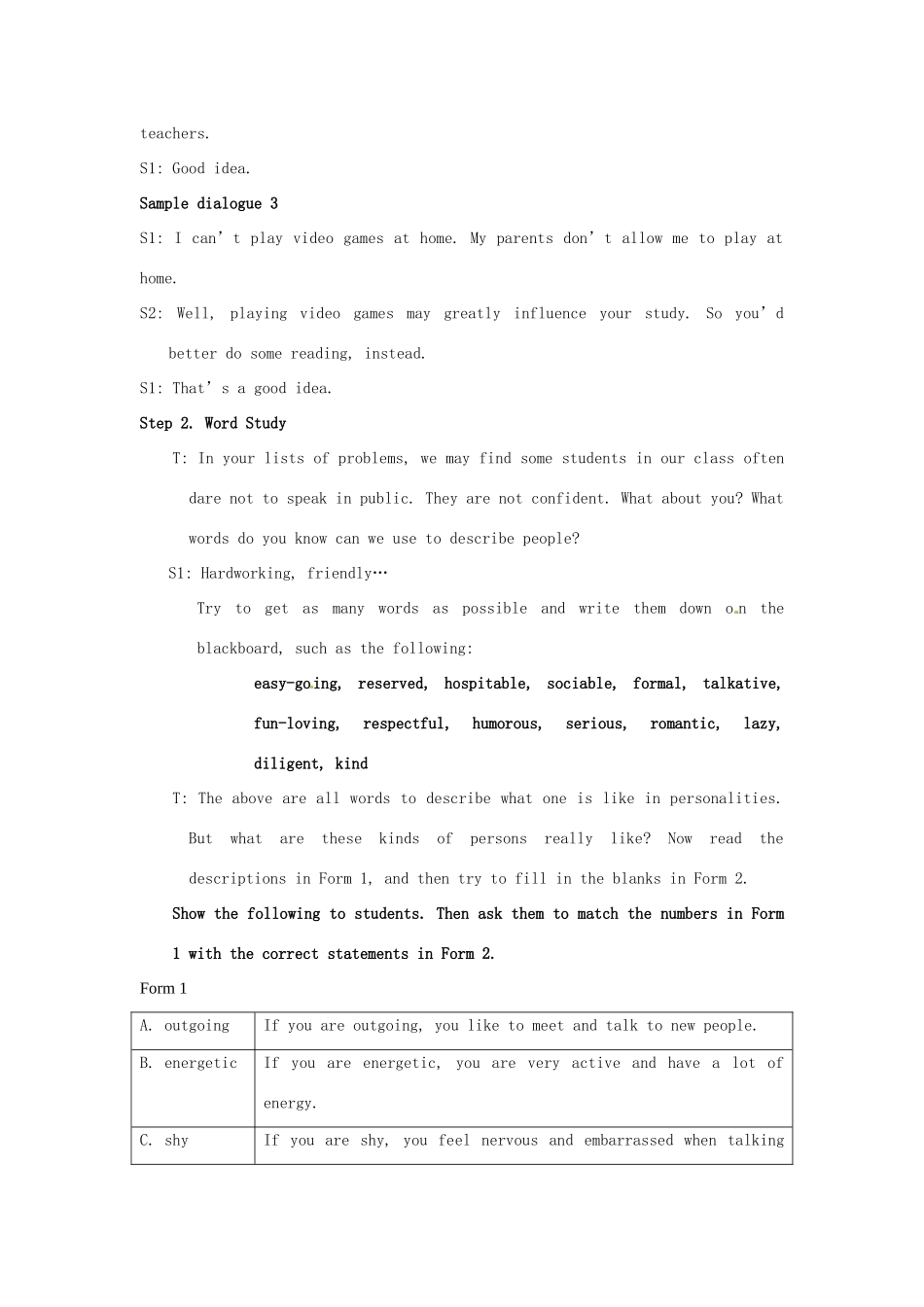 黑龙江省铁力市第五中学九年级英语全册 Unit 4 What would you do Period 3教案 人教新目标版_第3页