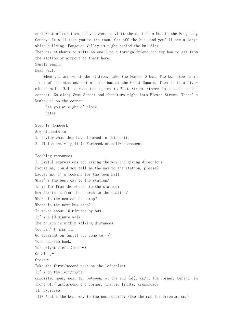 秋八年级英语上册 Module 6 Animals in danger Unit 3 Language in use教案 （新版）外研版-（新版）外研版初中八年级上册英语教案_第2页