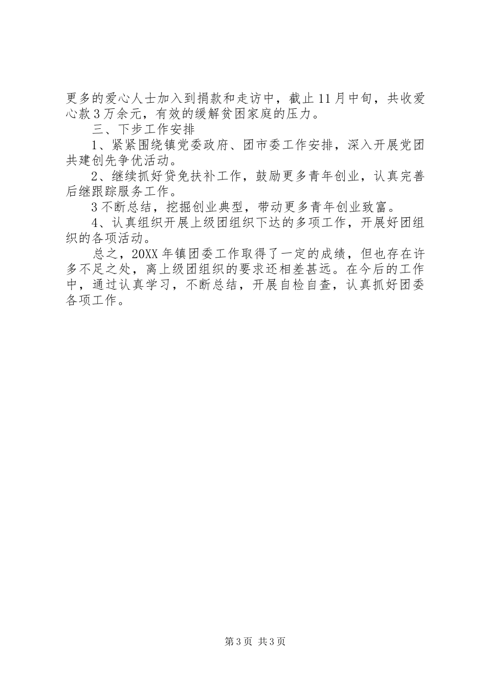 团委202X年年终工作总结_第3页