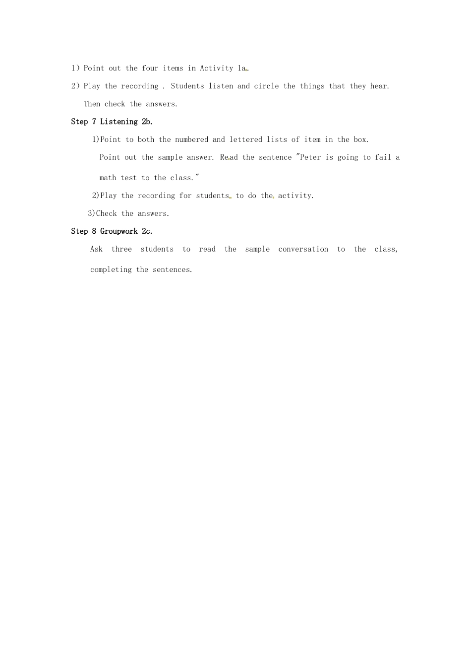 河南省南乐县张果屯乡中学九年级英语《Unit 3 Teenagers should be allowed to choose their own clothes： Period 2》教案_第2页