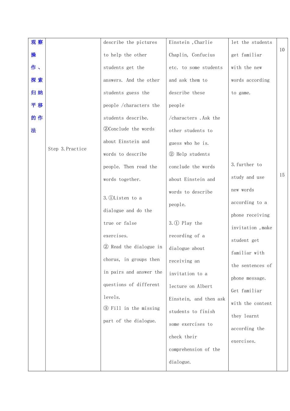 秋九年级英语上册 Unit 2《Great minds》教案1 （新版）牛津深圳版-牛津深圳版初中九年级上册英语教案_第2页