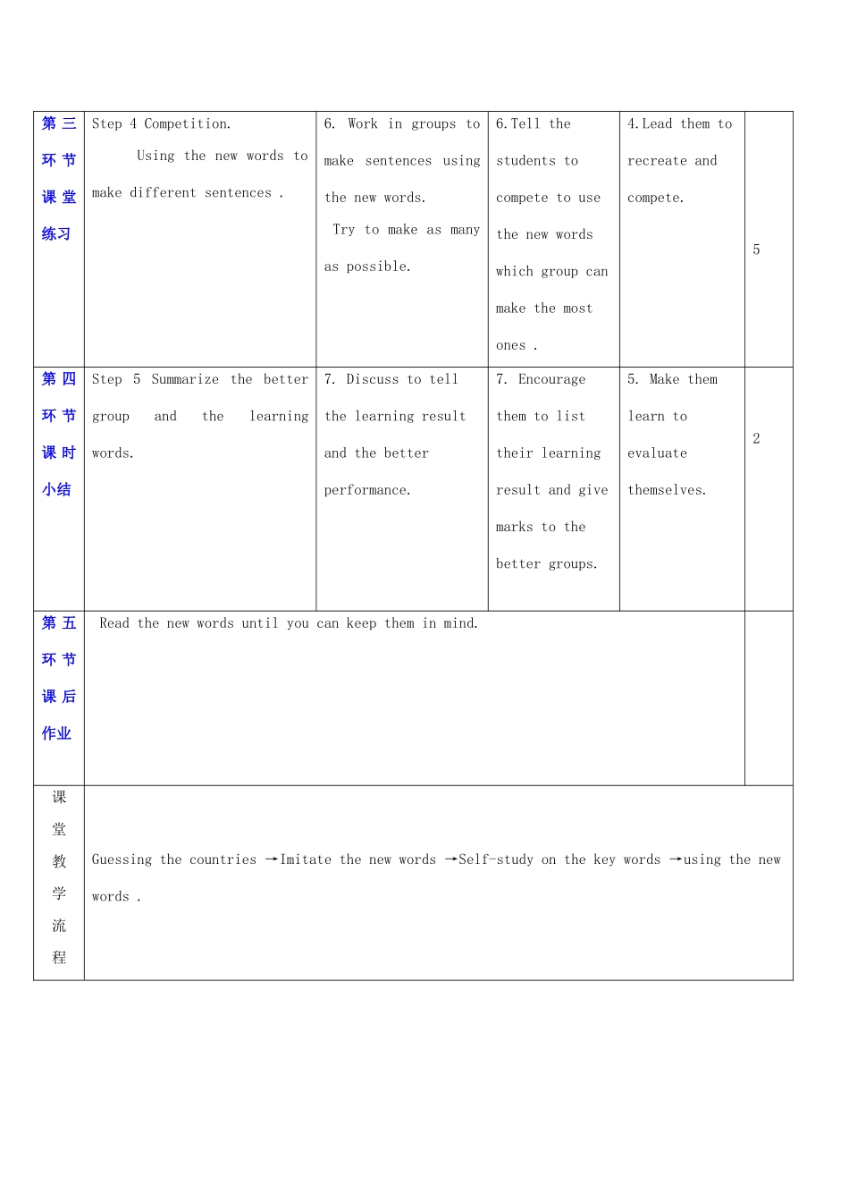 秋九年级英语上册 Unit 3《Family life》教案1 （新版）牛津深圳版-牛津深圳版初中九年级上册英语教案_第3页