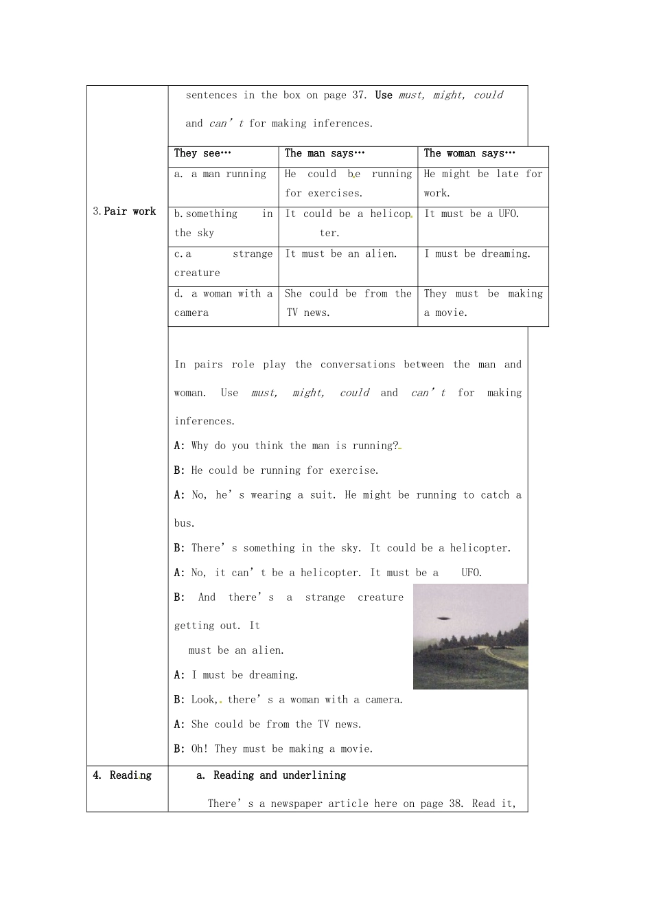 黑龙江省铁力市第五中学九年级英语全册 Unit 5 It must belong to Carla Period 2教案 人教新目标版_第2页