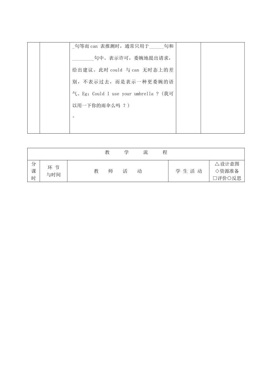 黑龙江省兰西县北安中学八年级英语 《Unit 2 What should I do》教学设计_第3页