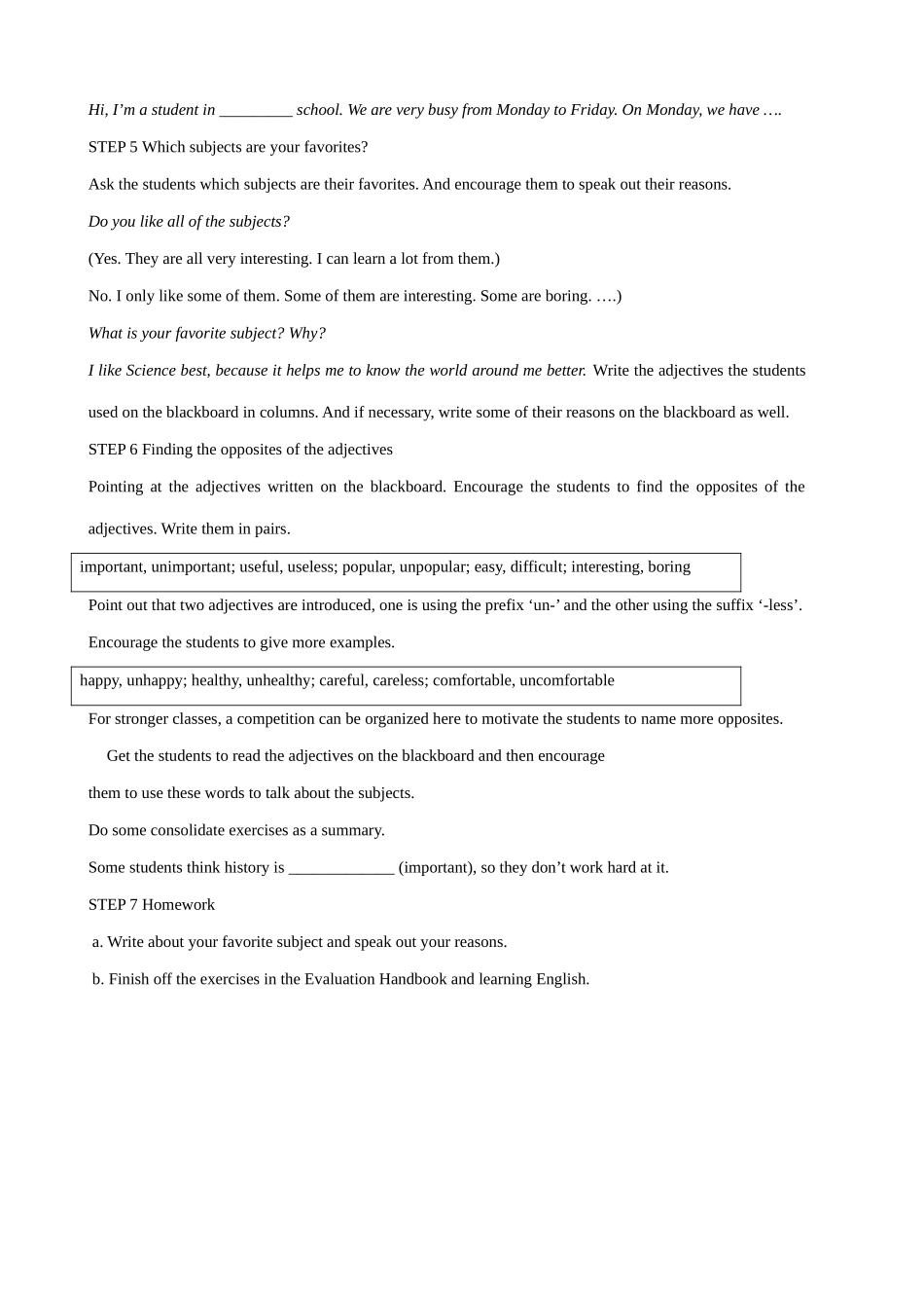 牛津版八年级英语Unit 2 School Life(4)VOCABULARY_第3页