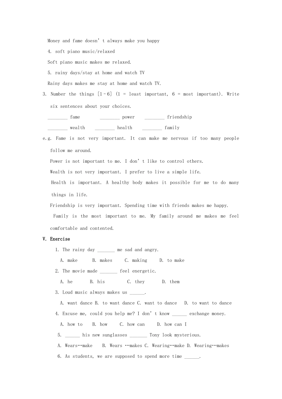 湖北省松滋市涴市镇初级中学九年级英语全册 Unit 11 Sad movies make me cry Section B2 (3a-Self Check)教案 （新版）人教新目标版_第3页