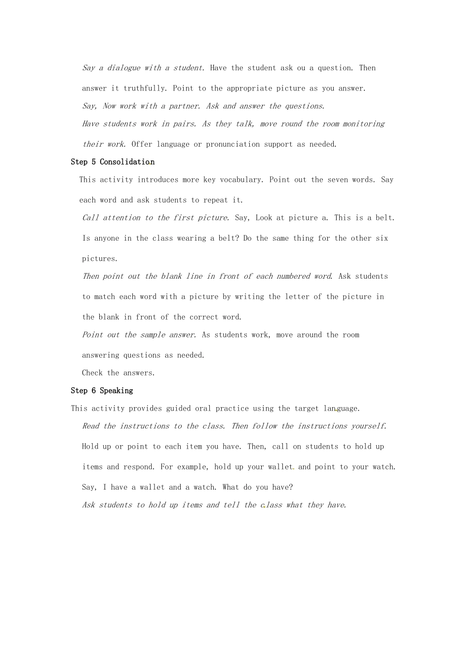 河南省南乐县张果屯乡中学七年级英语下册《Unit 11 What do you think of game shows Section A》教案 人教新目标版_第3页