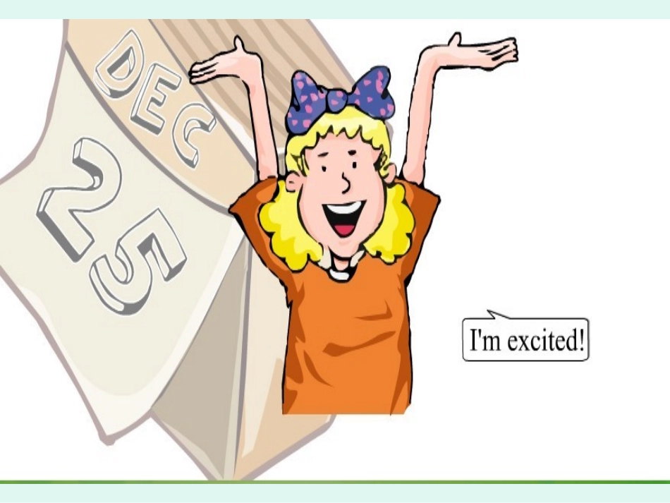 六年级英语《Lesson25_Christmas_is_Coming》PPT课件_第2页