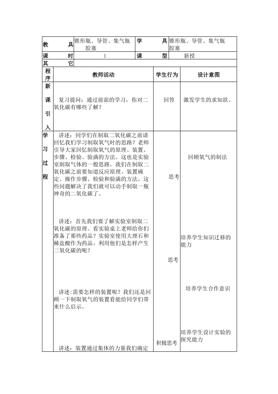 二氧化碳的制法_第2页