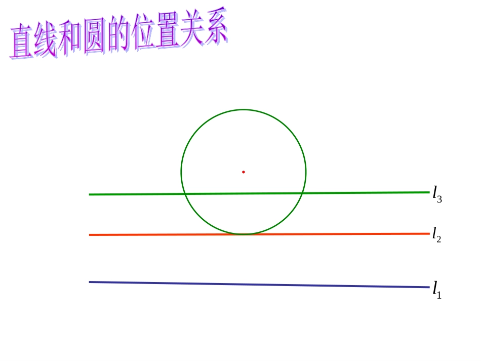 直线和圆的位置关系1_第3页