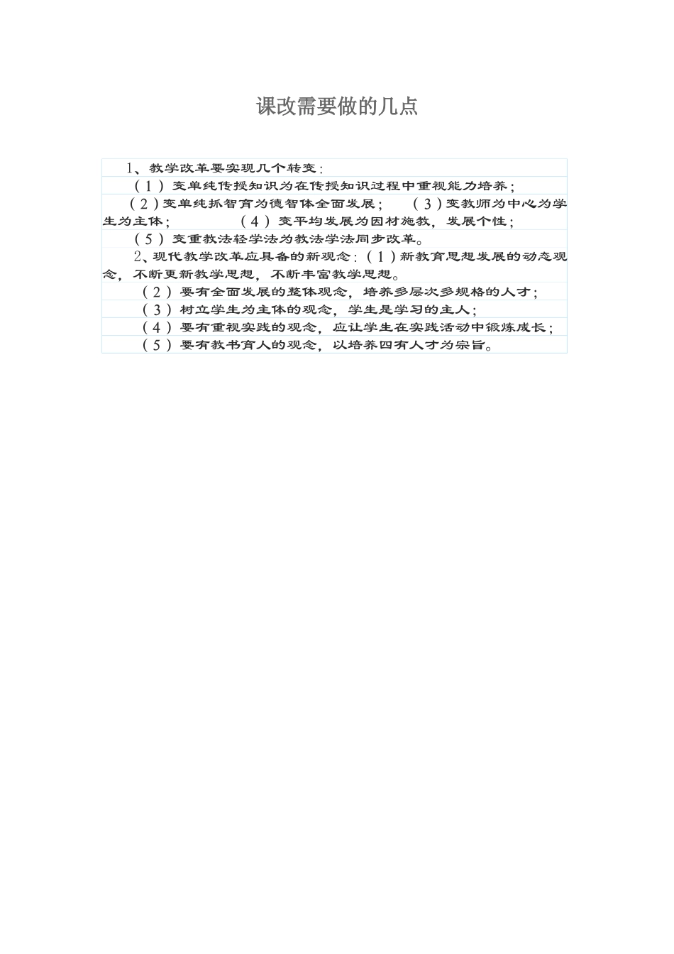 课改需要做几点_第1页