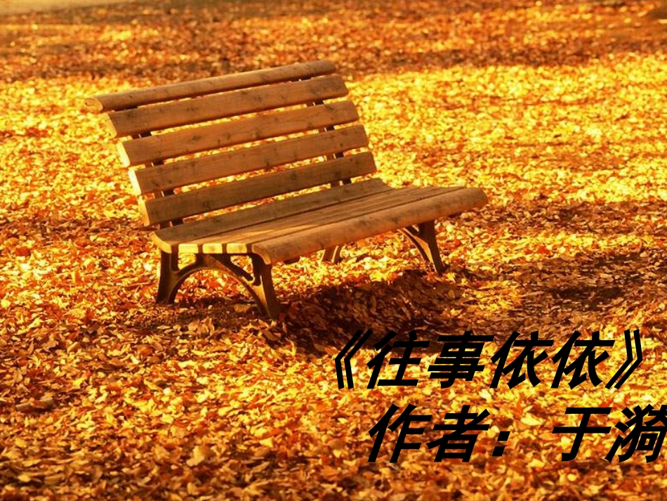 往事依依 (2)_第1页