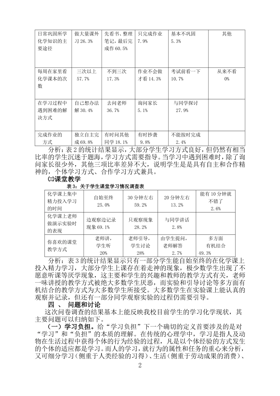 化学学习状况调查报告_第2页