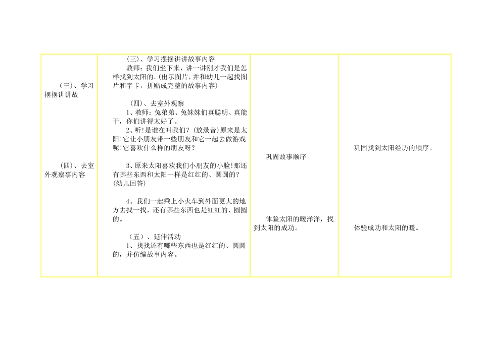小班语言《小兔找太阳》_第3页
