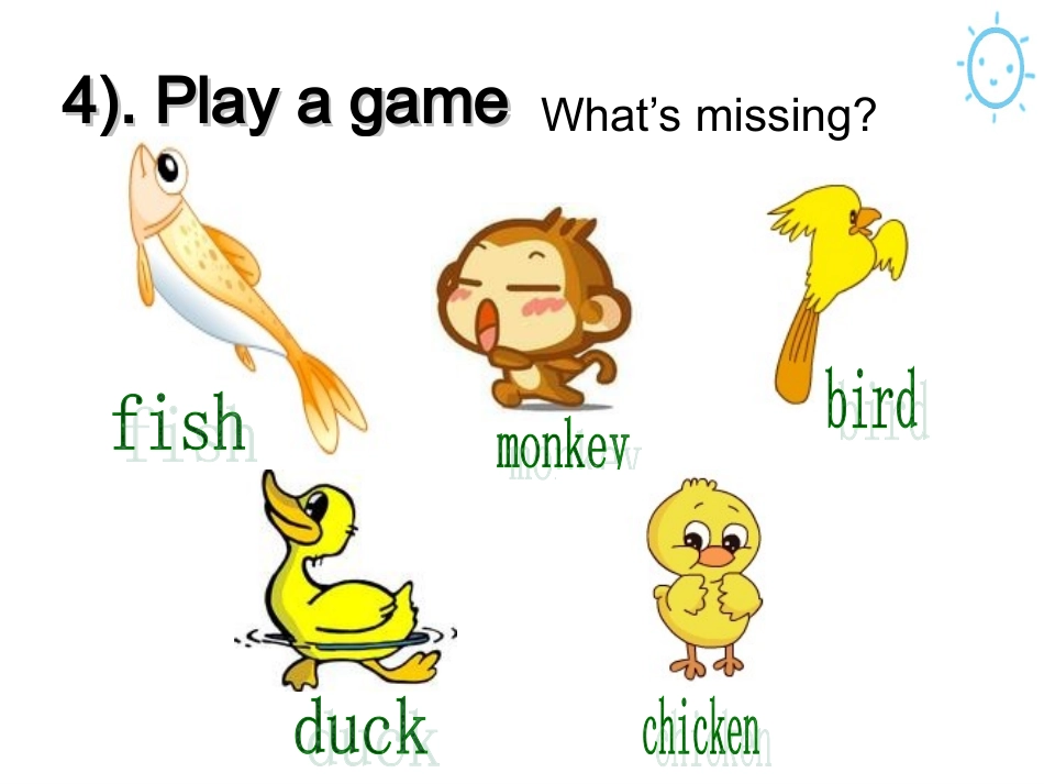 广州版小学三年级英语下册unit11They'relovely_第2页