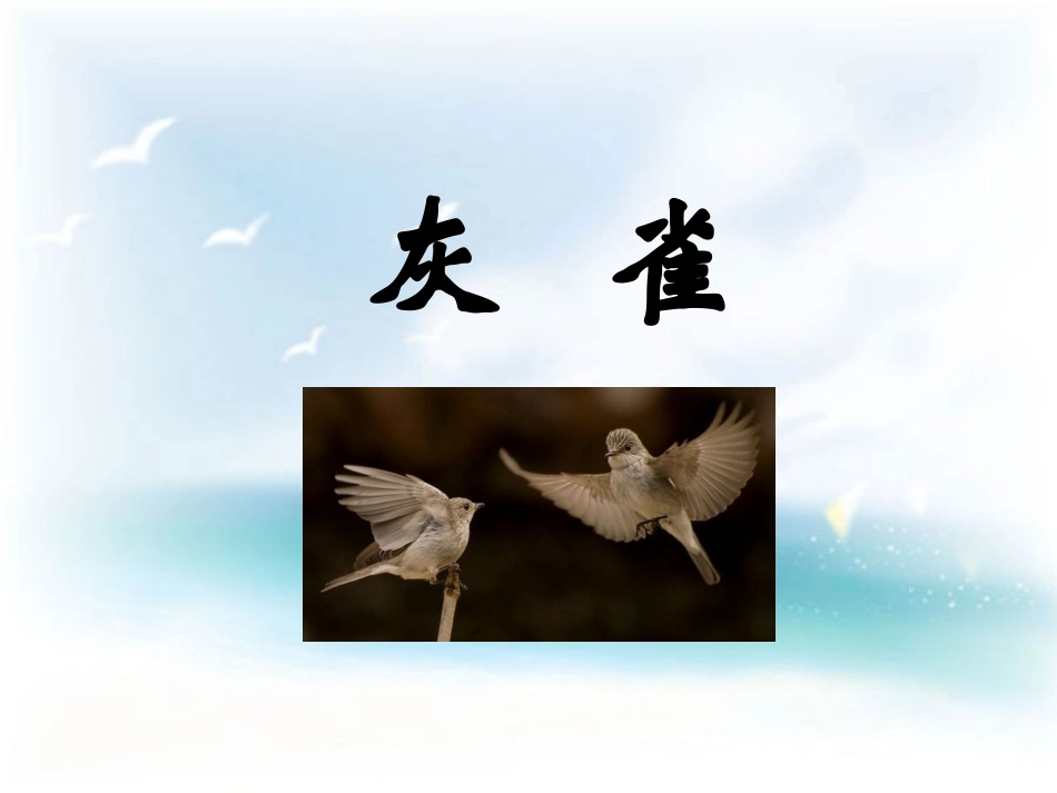 《灰雀》教学课件_第2页