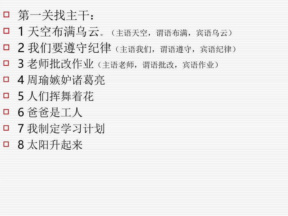 小学生常见扩句缩句专题训练_第3页