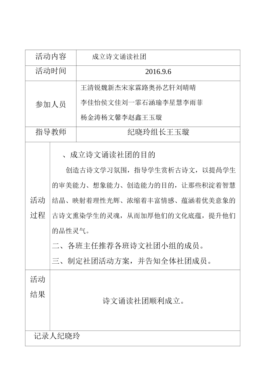 诗文诵读活动记录_第1页