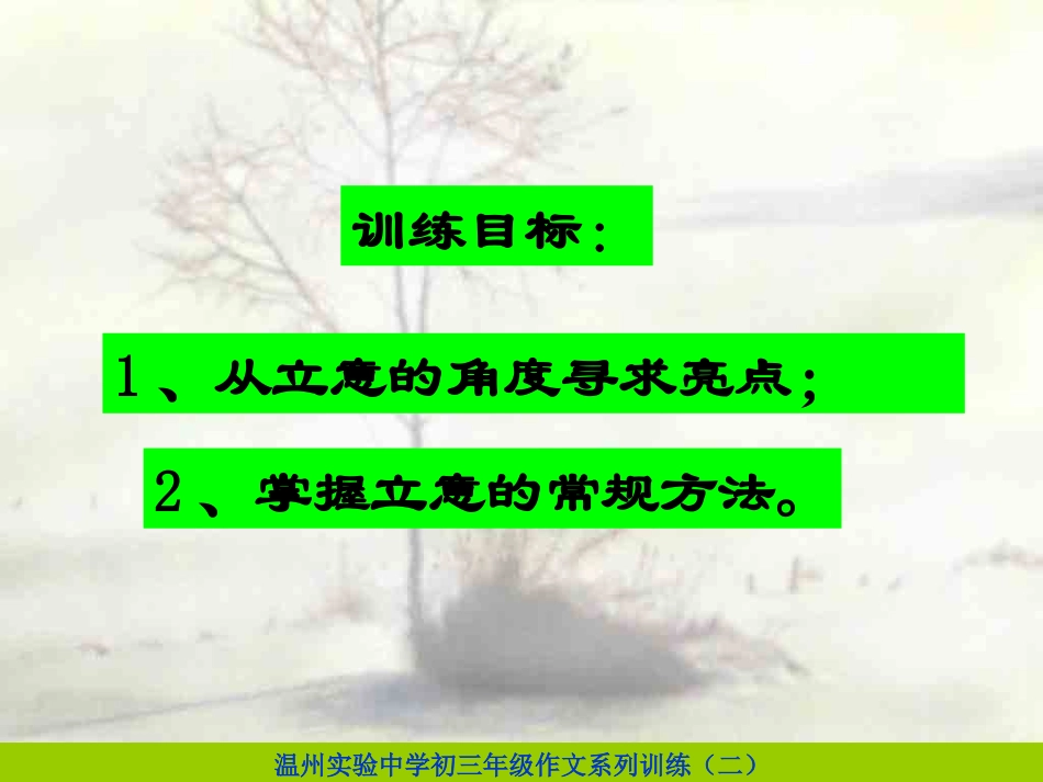 写作--立意课件_第3页