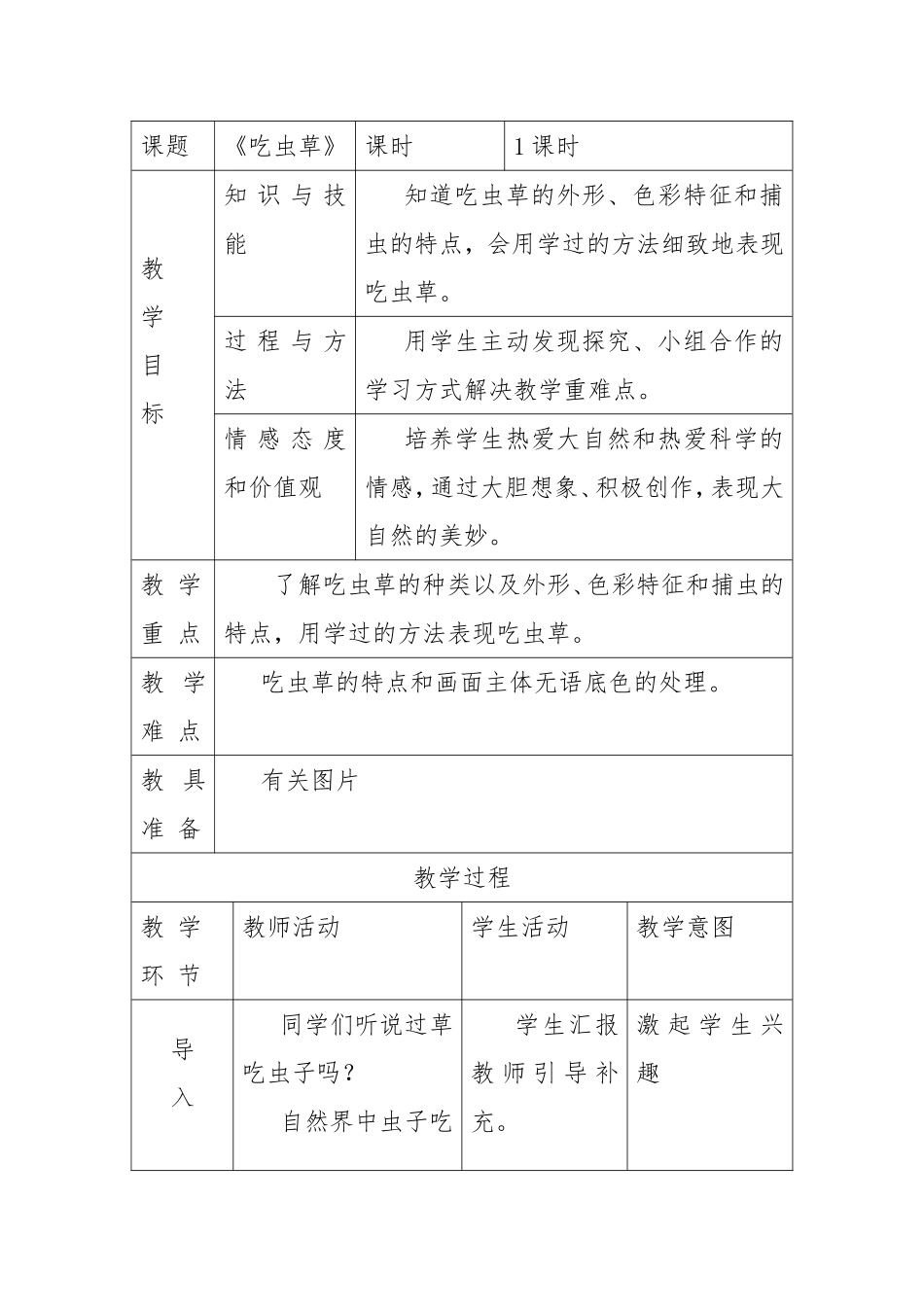 吃虫草教学设计_第1页