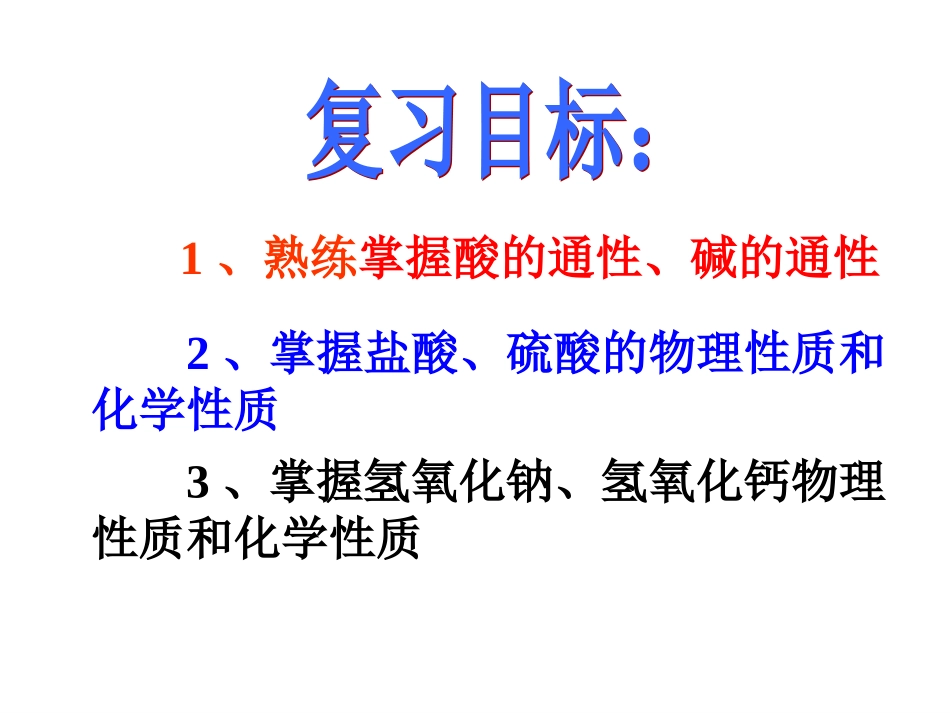 人教版九年级化学第十单元_酸和碱总复习课件_第3页