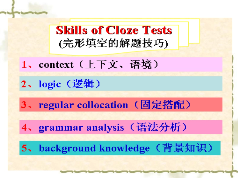 完形填空解题指导Dec3_第2页