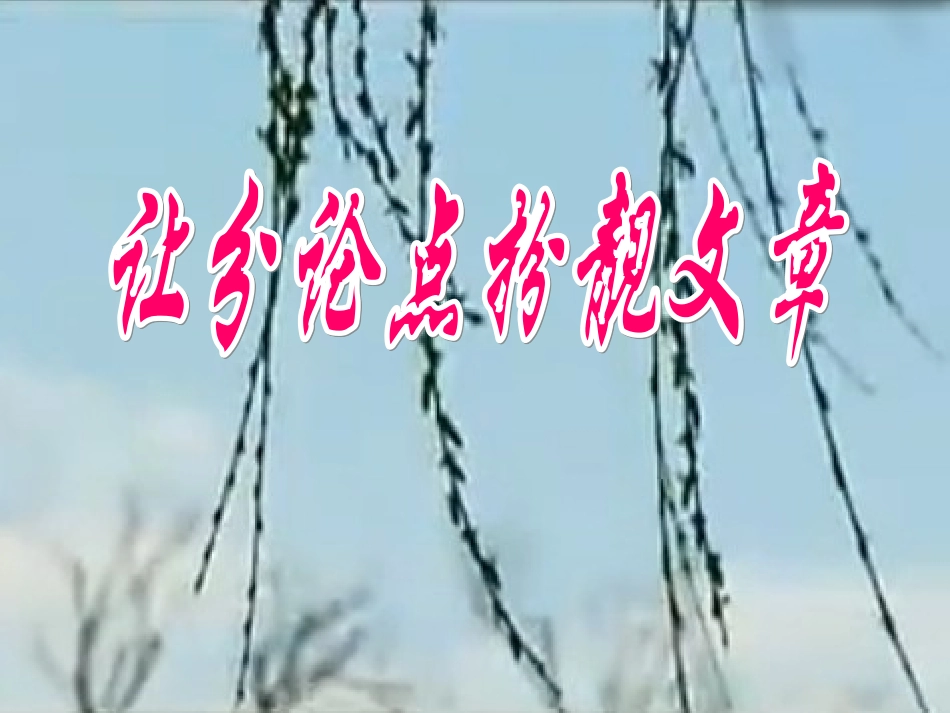 议论文·分论点训练_第3页