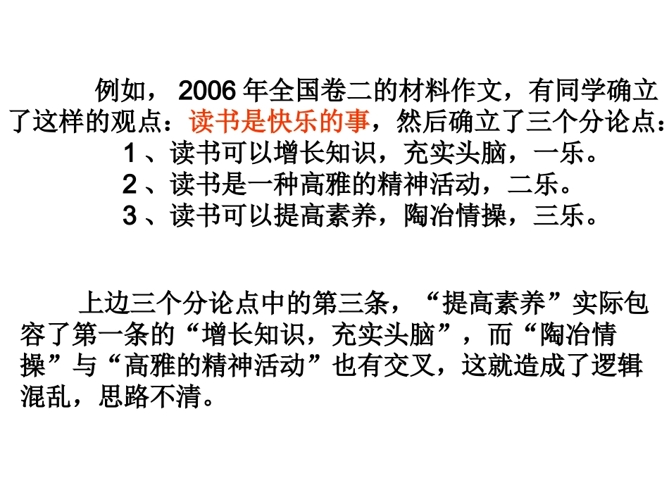 议论文分论点的拟定_第2页