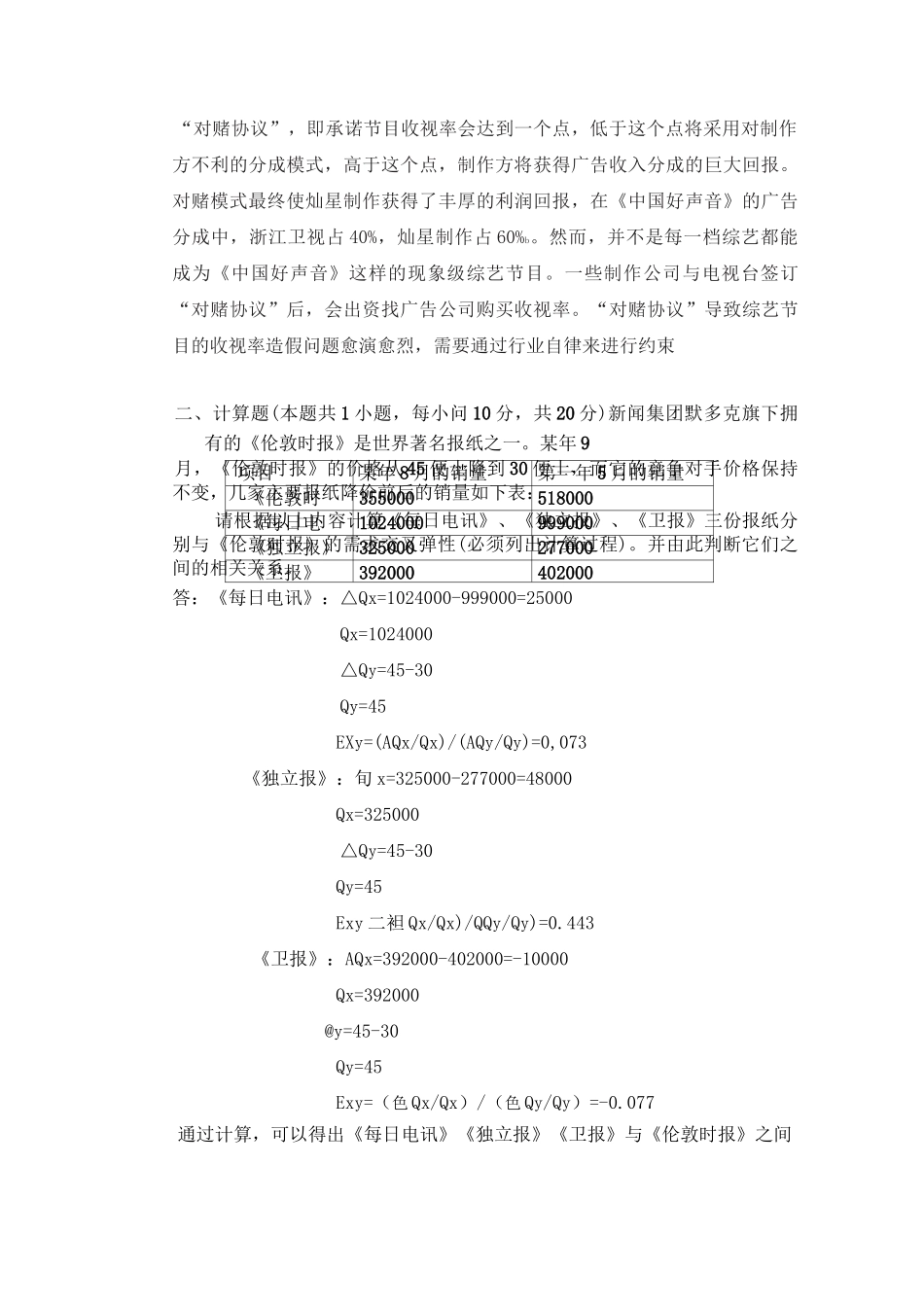 媒介经济学试题_第2页