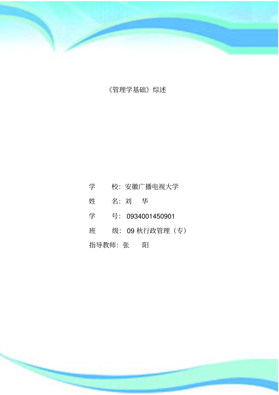 管理学基础课程综述_第3页