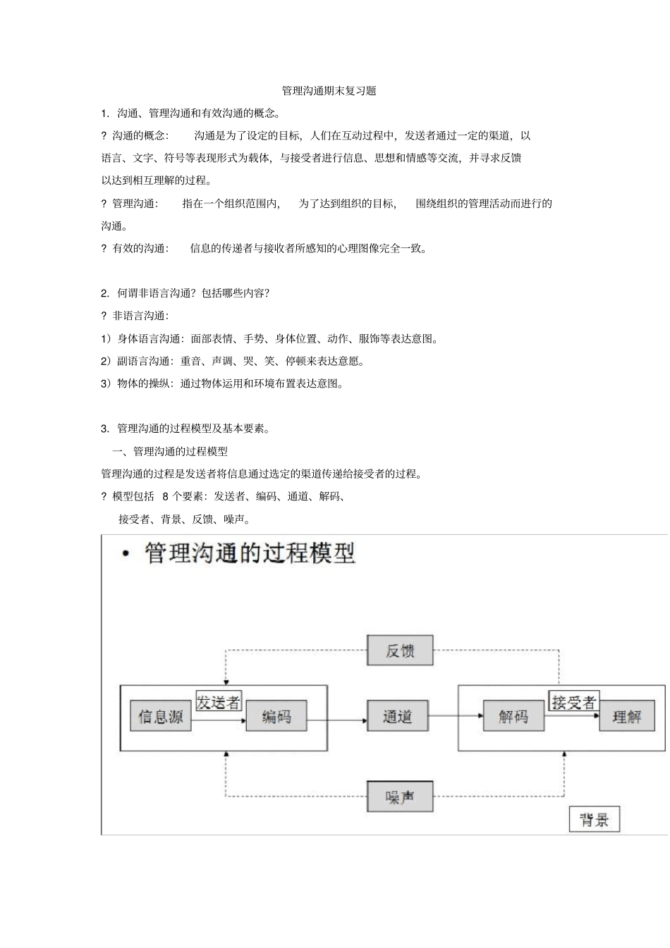 管理沟通答案_第1页