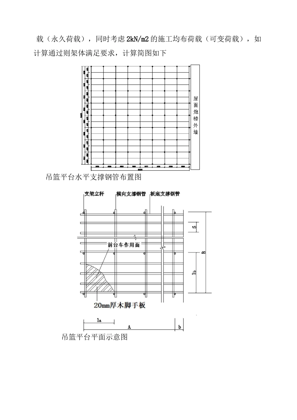 吊篮钢管平台计算书_第2页