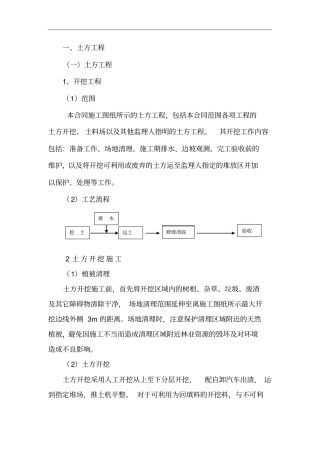 管网工程施工方案33670
