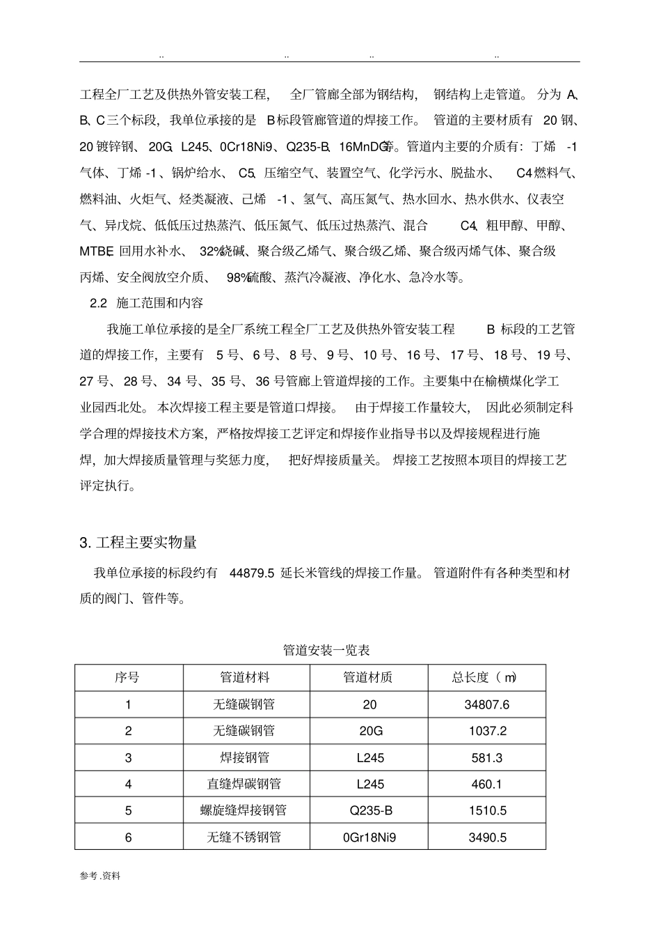 管道焊接施工方案范本_第3页
