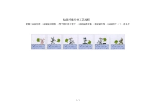 粘碳纤维片材工艺流程