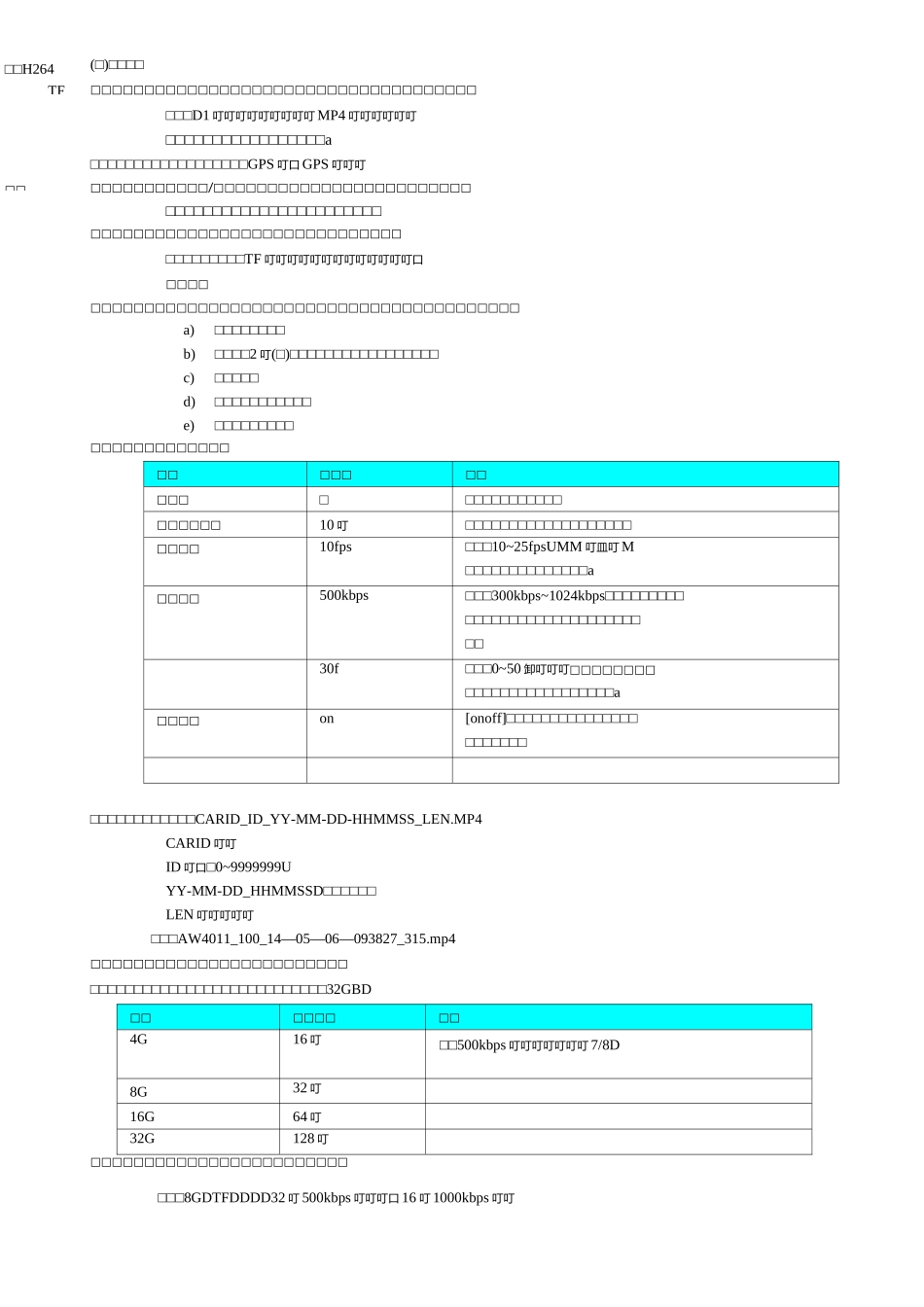 行车记录仪需求及系统设计_第2页
