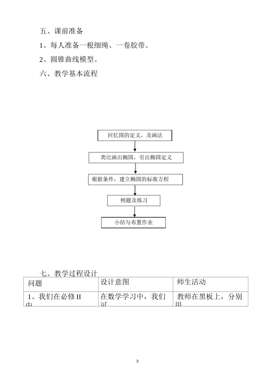 椭圆及其标准方程教学设计(精)_第3页